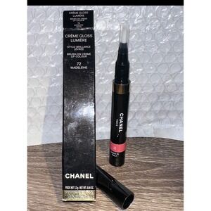 Chanel Creme Gloss Lumiere Brush-On Creme Lip Colour 72 Madeleine discontinued